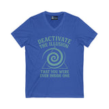 V neck  Deactivation Design