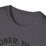 Sober Unisex T-Shirt - Drunken Monkey Design
