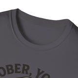 Sober Unisex T-Shirt - Drunken Monkey Design