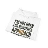 Approach respectfully Hoodie - Heavy Blend