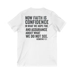 Faith v neck Tee