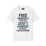 Unisex Softstyle T-Shirt - 'Free your self' Inspirational Design