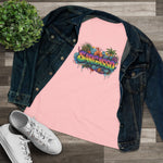 Cotton Tee - Sargasso Tropical Print Women's T-Shirt