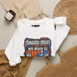 Sargasso Street “No Man Is Free Who Is Not Master of Himself” Crewneck Sweatshirt