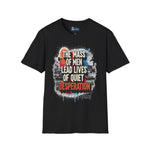 Men's Softstyle T-Shirt - The Mass of Men Typography Design