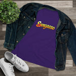 Women's Cotton Tee - Sargasso Flowered Print