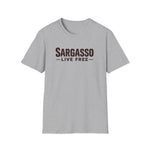 Unisex T-Shirt Sargasso Live Free rough trail seaweed Design