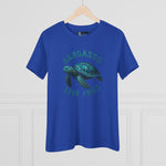 The Sea glass turtle  Women's Cotton Tee