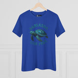 The Sea glass turtle  Women's Cotton Tee