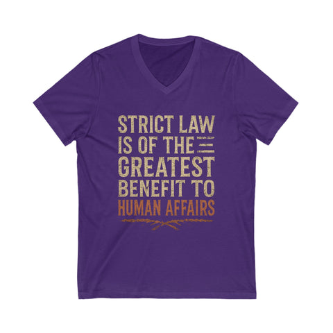V-Neck Tee Strict Law Women's V