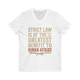 V-Neck Tee Strict Law Women's V