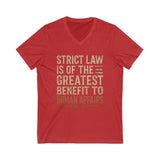 V-Neck Tee Strict Law Women's V