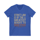 V-Neck Tee Strict Law Women's V