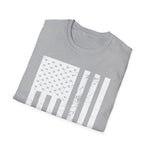 Distressed Flag, Men's Lightweight Fashion Tee