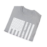 Distressed Flag, Men's Lightweight Fashion Tee