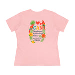 Cotton Tee for Women - 'You Can' Inspirational Shirt