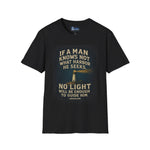 Men's Inspirational Unisex Softstyle T-Shirt - If a man knows