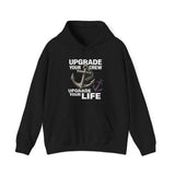 Upgrade Your Crew Hoodie — "Upgrade Your Crew, Upgrade Your Life" Crewneck Sweatshirt