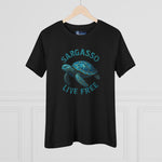 The Sea glass turtle  Women's Cotton Tee
