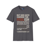 Christian Unisex Softstyle T-Shirt - God has chosen
