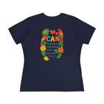 Cotton Tee for Women - 'You Can' Inspirational Shirt