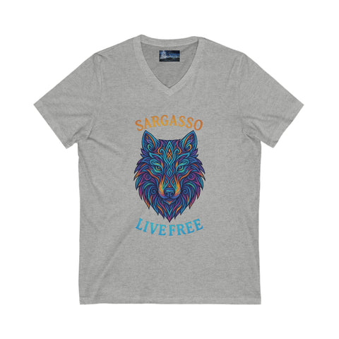 Sargasso wolf  V-Neck Tee