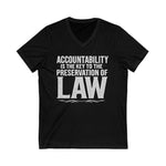 Women's V-Neck Accountability Tee