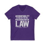 Women's V-Neck Accountability Tee