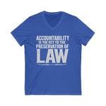 Women's V-Neck Accountability Tee