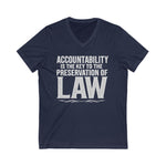 Women's V-Neck Accountability Tee