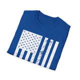 Distressed Flag, Men's Lightweight Fashion Tee