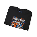 Sargasso Street “No Man Is Free Who Is Not Master of Himself” Crewneck Sweatshirt