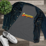 Women's Cotton Tee - Sargasso Flowered Print