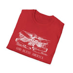 God Bless America, Men's Lightweight Fashion Tee