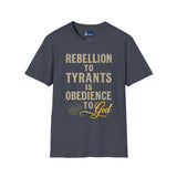 T-Shirt Rebellion to Tyrants Unisex Softstyle