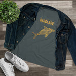 Gold Holistic Dolphin, Women's Premium Tee