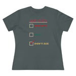 Santa's List, Women's Premium Tee