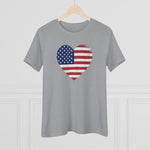 I Heart America, Women's Premium Tee