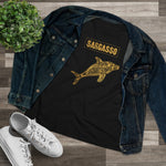 Gold Holistic Dolphin, Women's Premium Tee