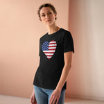 I Heart America, Women's Premium Tee