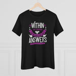Within The Covers Of The Bible Are The Answers For All The Problems Men Face, Women's Premium Tee