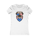 Patriot Dog, Women's Favorite Tee
