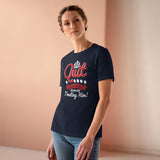 Quit Questioning God And Start Trusting Him, Women's Premium Tee