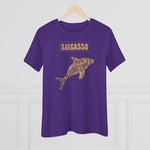 Gold Holistic Dolphin, Women's Premium Tee