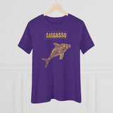 Gold Holistic Dolphin, Women's Premium Tee