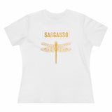 Gold Holistic Dragonfly, Women's Premium Tee