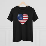 I Heart America, Women's Premium Tee