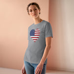 I Heart America, Women's Premium Tee