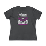 Within The Covers Of The Bible Are The Answers For All The Problems Men Face, Women's Premium Tee