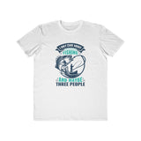 I Only Care About Fishing And Maybe Three People, Men's Lightweight Fashion Tee